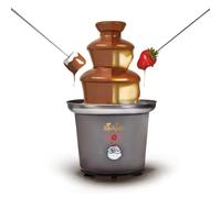 Joe & Seph's Premium Chocolate & Caramel Fountain Machine |1L Capacity, Stainless Steel, Dessert and Pudding Machine, hot Chocolate, Salted Caramel