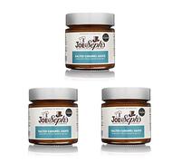 Joe & Seph's Salted Caramel Sauce (3x230g) | Ice Cream Sauce, Caramel Drizzle for Coffee, Vegetarian, Home Baking, Cakes