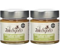 Joe & Seph's Toffee Apple and Cinnamon Caramel Sauce (1 x 230g) 2 Star Great Taste Award Winner Vegetarian Made in the UK Dessert spread (Pack of 2)