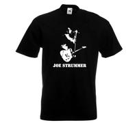 Joe-Strummer-Clash Men T Shirt Black