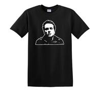Joe Strummer The Mescaleros Pogues Punk Icon Che Guevara Style Heavy Cotton t-Shirt Black