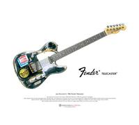 Joe Strummer's 1966 Fender Telecaster Art Poster A3 Size