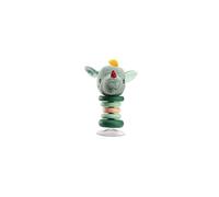 LILLIPUTIENS - Suction Cup Rattle Joe the Dragon - Interactive Baby Toy with Bell, Wooden Rings, and Fabric Head - Stimulates Fine Motor Skills, Sight, and Hearing - From 6 Months - 83402