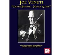 Joe Venuti - Never Before...Never Again: Includes Online Audio
