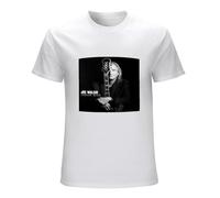 Joe Walsh Analog Man Vinyl Cd Cover T-Shirt Graphic Printed Mens White Mens Unisex Tee XL