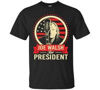 Joe Walsh for President Tee Shirt Black XL