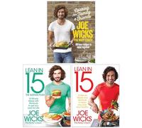 Joe Wicks 3 Books Collection Set (Lean in 15: The Shift Plan, Lean in 15: The Sustain Plan & Cooking for Family and Friends [Hardback])