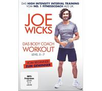 JOE WICKS-JOE WICKS LEVEL 5-7 BODY COACH WORKOUT HIIT-HIGH INTENSITY DVD NEW