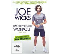 JOE WICKS LEVEL 1-4 BODY COACH WORKOUT - WICKS,JOE HIIT-HIGH DVD NEW