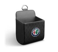 JOEBO 1pcs Car Air Outlet Storage Box Phone Lipstick Lighter Organizer For Alfa Romeo 8C Competizione 90 Alfasud Alfetta Arna Brera Giulia Giulietta GT GTA Coupe,Black