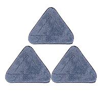 JOEBO 360° Rotatable Adjustable Cleaning Mop - Triangular Mop with Long Handle - Flexible Home Mop - Extendable Triangle Mop with Replacement Pads - for Floor/Ceiling/Wall for /54 (Color : 3pc Cloth)