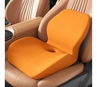 JOEBO Car Seat Cushion Car Integrated Seat And Back Booster Cushion For BMW O2 1Series 2Series 3Series 3.0 CSL 4Series 5Series 6Series 7Series 700 8Series E9 i3 i4 i5 i7 i8 Isetta,Orange
