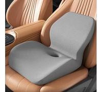 JOEBO Car Seat Cushion Car Integrated Seat And Back Booster Cushion For McLaren 540C 570S 600LT 620R 625C 650S 675LT 720S 750S 765LT Artura Elva F1 GT LM MP4-12C P1 Senna Speedtail,Light Gray