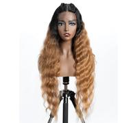 JOEDIR LUX Synthetic Fashion lace wig unique lace styling can be styled any way you like 26 Inches Curly Wig For Women's Everyday and Party Wear