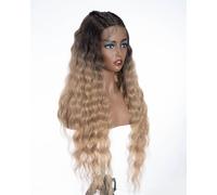 JOEDIR LUX Synthetic Fashion lace wig unique lace styling can be styled any way you like 26 Inches Curly Wig For Women's Everyday and Party Wear