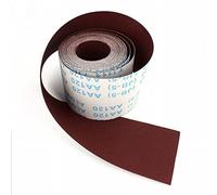 JOEEYKO 240 Grit Sandpaper Roll 32.8Ft long by 4" wide Emery Cloth Roll Aluminum Oxide Sanding Paper Continuous Roll Metal Wood Grinding Polishing Tools
