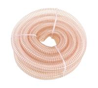 JOEEYKO 4 Inch Dust Collection Hose 6.56 FT Length, Flexible Clear PU Polyurethane Ducting Hose Air Exhaust Pipe Vent Hose