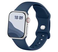 Joehwerr Sport Strap Compatible with Apple Watch Straps 38mm 40mm 41mm 42mm 44mm 45mm 49mm, Silicone Replacement Band Strap Wristbands for iWatch Series 8 7 6 5 4 3 2 1 Ultra SE, Women Men