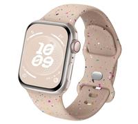 Joehwerr Sport Strap Compatible with Apple Watch Straps 40mm 41mm 38mm 42mm 44mm 45mm 46mm 49mm for Women Men, Recycled Plastic Soft Silicone Band for iWatch SE3 Series 11 10 9 8 7 6 5 4 3 2 1