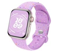 Joehwerr Sport Strap Compatible with Apple Watch Straps 40mm 41mm 38mm 42mm 44mm 45mm 46mm 49mm for Women Men, Recycled Plastic Soft Silicone Band for iWatch SE3 Series 11 10 9 8 7 6 5 4 3 2 1