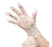 joeji's Kitchen 100pcs Eco Friendly Biodegradable Disposable Gloves - Medium Size - Non Latex Corn Starch - Compostable and Safe Food Prep Gloves