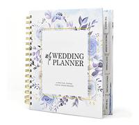 Joeji's Kitchen Bridal Planning Book, Notebook & Wedding Planner Book, Flower Design Beautiful Engagement Fiancé Gift Wedding Planner UK