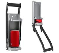 Joeji's Kitchen Can Crusher Press - Stainless Steel - Ideal for Recycling Beer Soda Drink Cans & Plastic Bottles - Wall-Mounted incl. screws