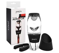 Joeji's Kitchen Wine Aerator with Drip Stand - Instant Wine Filter to Remove Bitter Tartrate Crystals & Oxygenise Wine in Seconds - Gift Box