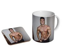 Joel Corry Body Ceramic Coffee Mug + Coaster Gift Set …