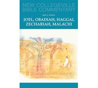 Joel, Obadiah, Haggai, Zechariah, Malachi: Volume 17 (NEW COLLEGEVILLE BIBLE COMMENTARY: OLD TESTAMENT, 17)