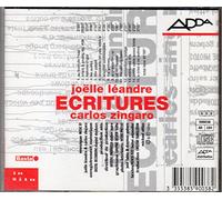 Joëlle Léandre & Carlos Zingaro - Ecritures