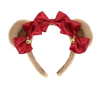 JOERBABU Hairband, Bear Ear Shaped Hair Hoop Women Animals Shape Makeup Shower Headband for Washing Face Hair Accessories