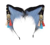 JOERBABU Hairband, Cartoon Foxes Cat Ear Headband Plush Carnivals Party Headpiece Cosplay Party Cosplay Anime Props Unisex