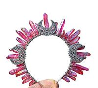 JOERBABU Hairband, for Crystal Jewelry Headband Retro Metal Wizard Wedding Bridal for Sun Headdre