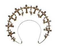 JOERBABU Hairband, Halloween Costume Headpiece Elegant GoddessCrown Hairband Bachelorette Party Headband Female Headdress Hair Accessories