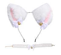 JOERBABU Hairband, Nice for Cat Ears Headband Girl Headwear Anime Plush Neko Ear Headband Headbands Decoration