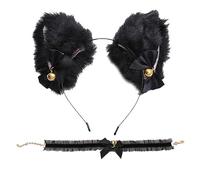 JOERBABU Hairband, Nice for Cat Ears Headband Girl Headwear Anime Plush Neko Ear Headband Headbands Decoration
