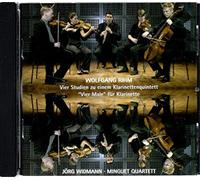 Jörg Widmann - Wolfgand Rihm - Vier Studien zu einem Klarinettenquintett