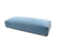 JOERRES Adjustable Buckwheat Pillow for Neck Pain Relief - Organic Cervical Support Pillow with 100% Natural Hulls, Machine-Washable Cover (xiaoge Blue)