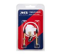 JOES NO Flats, TUBELESS Presta VALVES (Pair) 40MM
