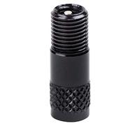 Joe's No-flats Valve Adapter Presta to Schrader 2 units - Black