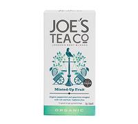 Joe's Tea Minted-Up Fruit Organic Pyramid Tea Bagss, 15-Count