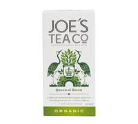 Joe's Tea Queen of Green Organic Pyramid Tea Bags, 15-Count