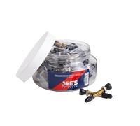 JOES TUBELESS PRESTA VALVES (JAR 25 PAIRS) 40MM