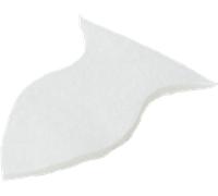 Jöst Ocean Pad for Guppy Holders fish shape - 5 Pcs