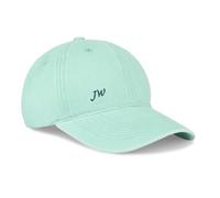 Joester Wellbeing 6-Panel Unisex Cap with a Timeless Vintage Look. Made from Premium quality100% Brushed Washed Cotton. Adjustable with a Fashionable Metal Buckle (Cool Mint)