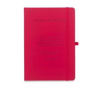Joester Wellbeing A5Journal-5 Inspirational Quotes-12 Colours (Amazing Magenta - Quote Four)