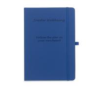 Joester Wellbeing A5Journal-5 Inspirational Quotes-12 Colours (Midnight Blue - Quote One)