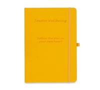 Joester Wellbeing A5Journal-5 Inspirational Quotes-12 Colours (Opulent Orange - Quote One)