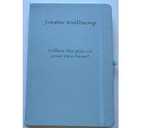 Joester Wellbeing A5Journal-5 Inspirational Quotes-12 Colours (Powder Blue - Quote One)